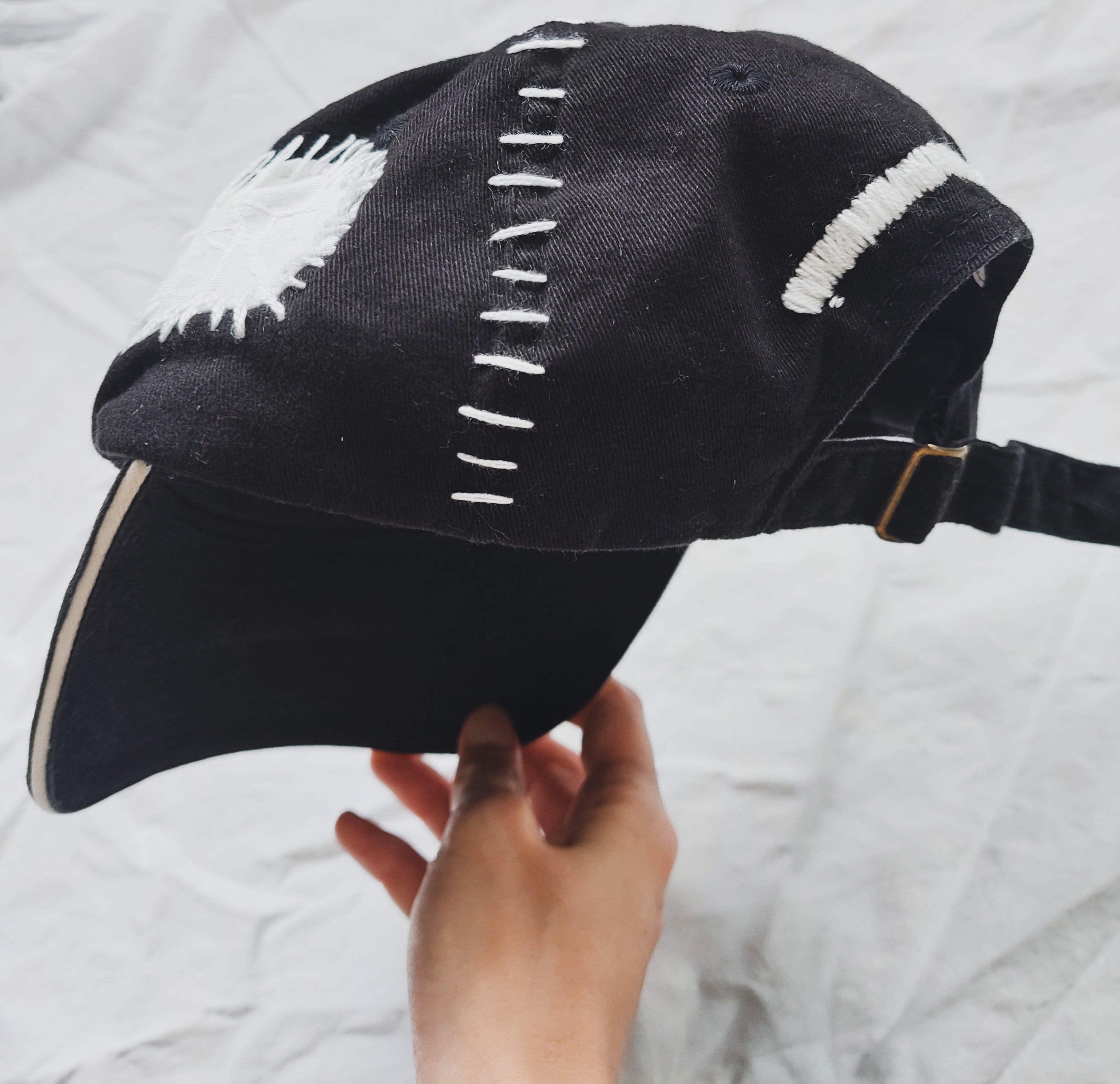 upcycled vintage hat