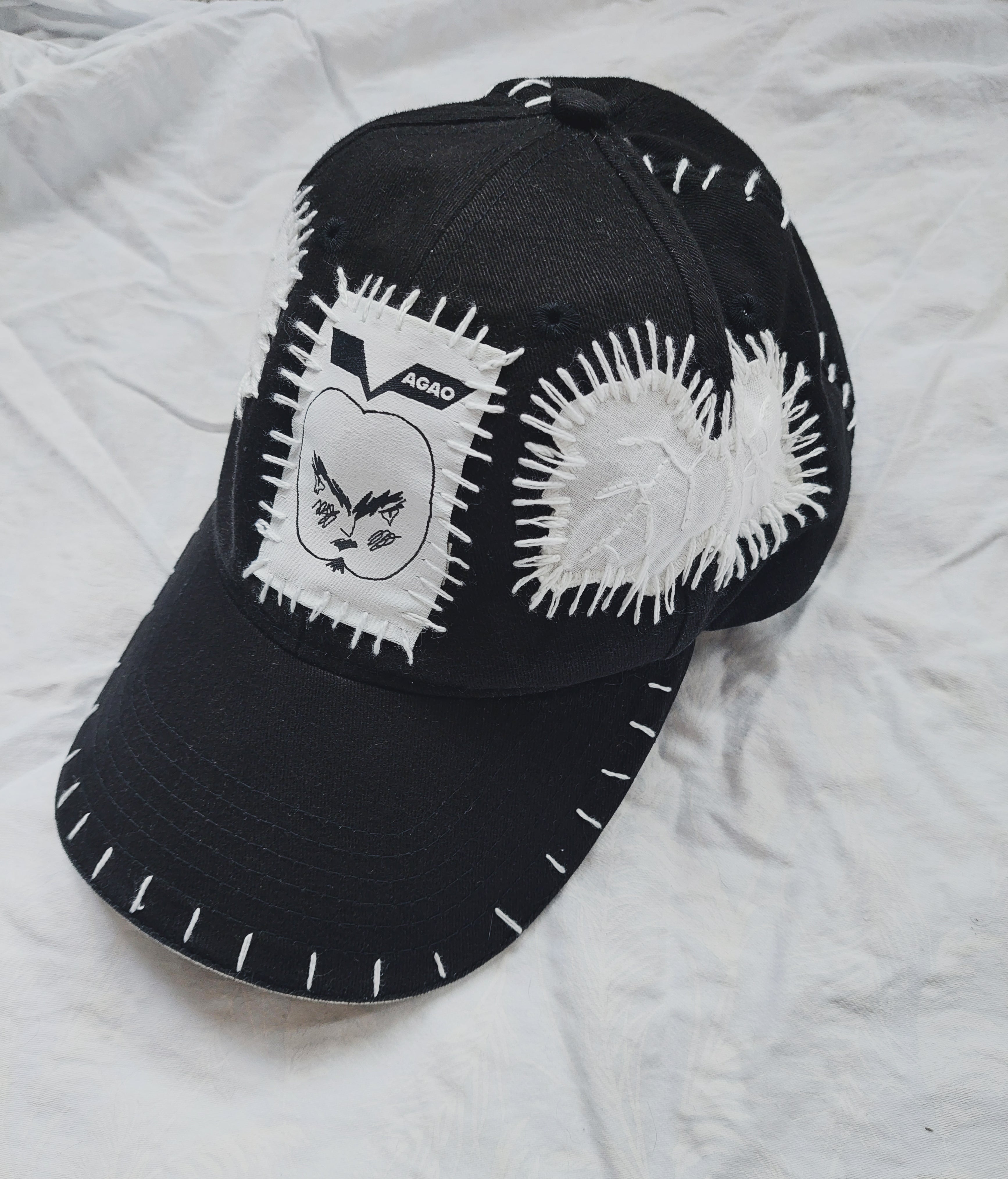 upcycled vintage hat