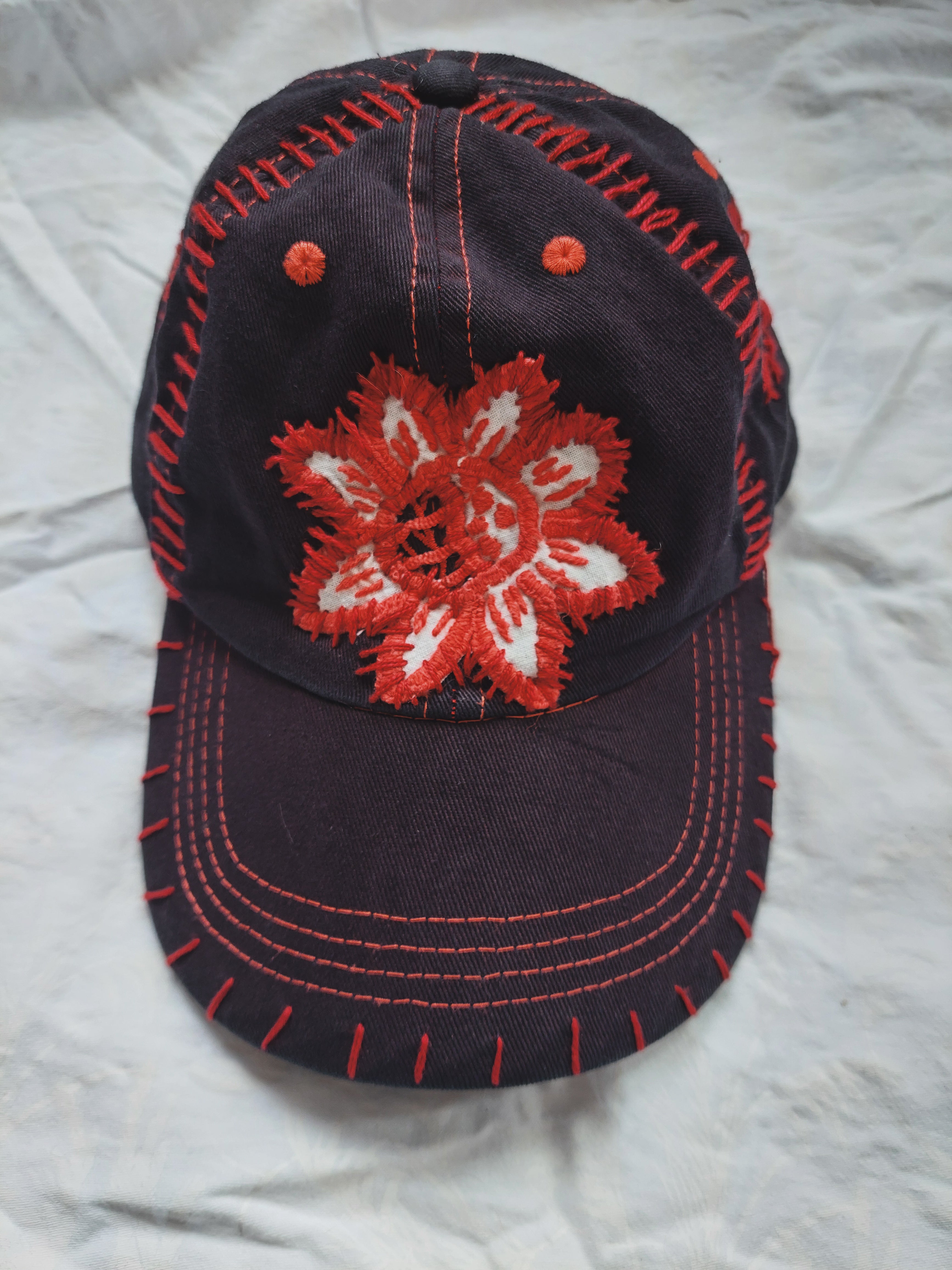 upcycled vintage hat