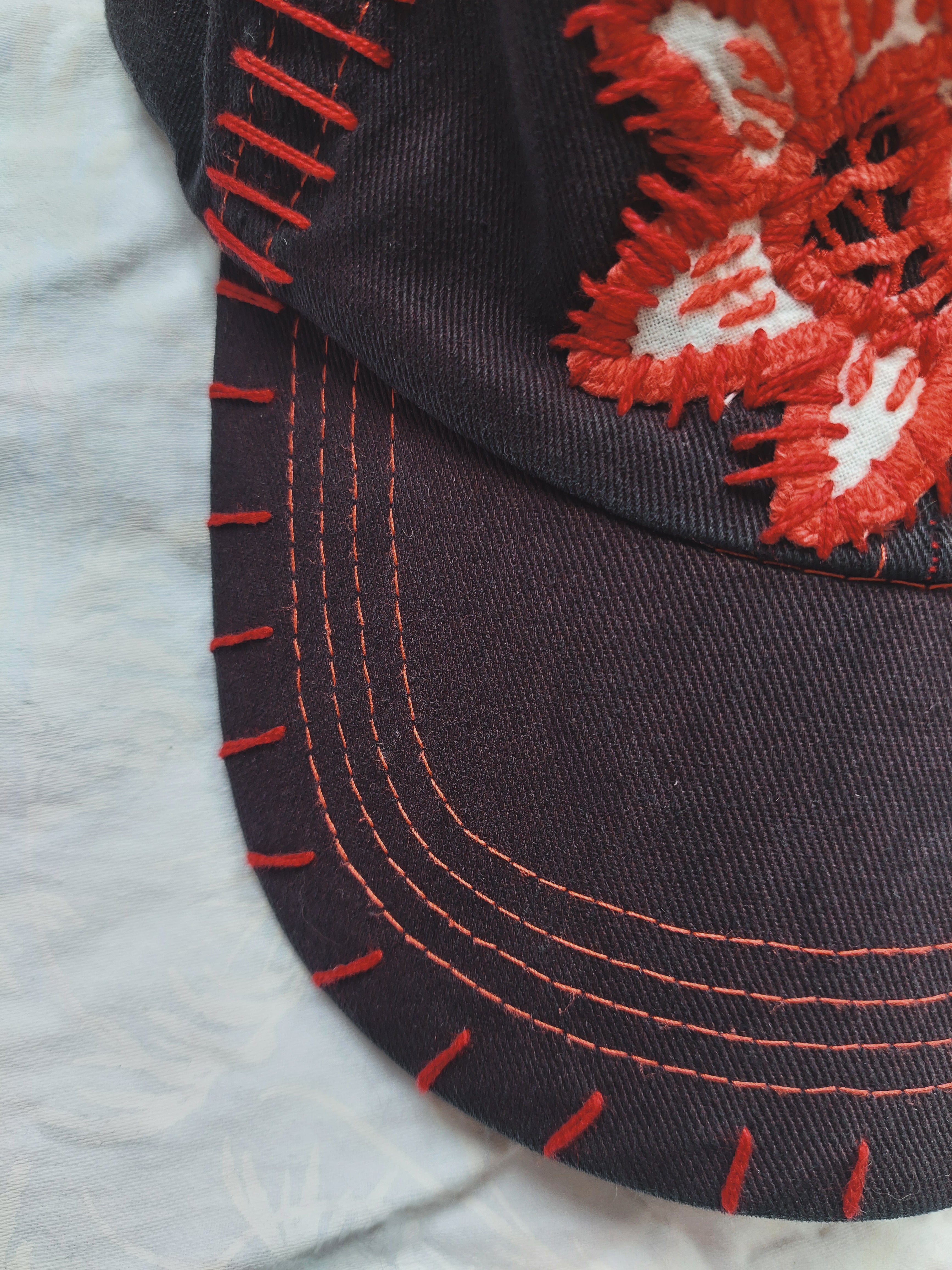upcycled vintage hat