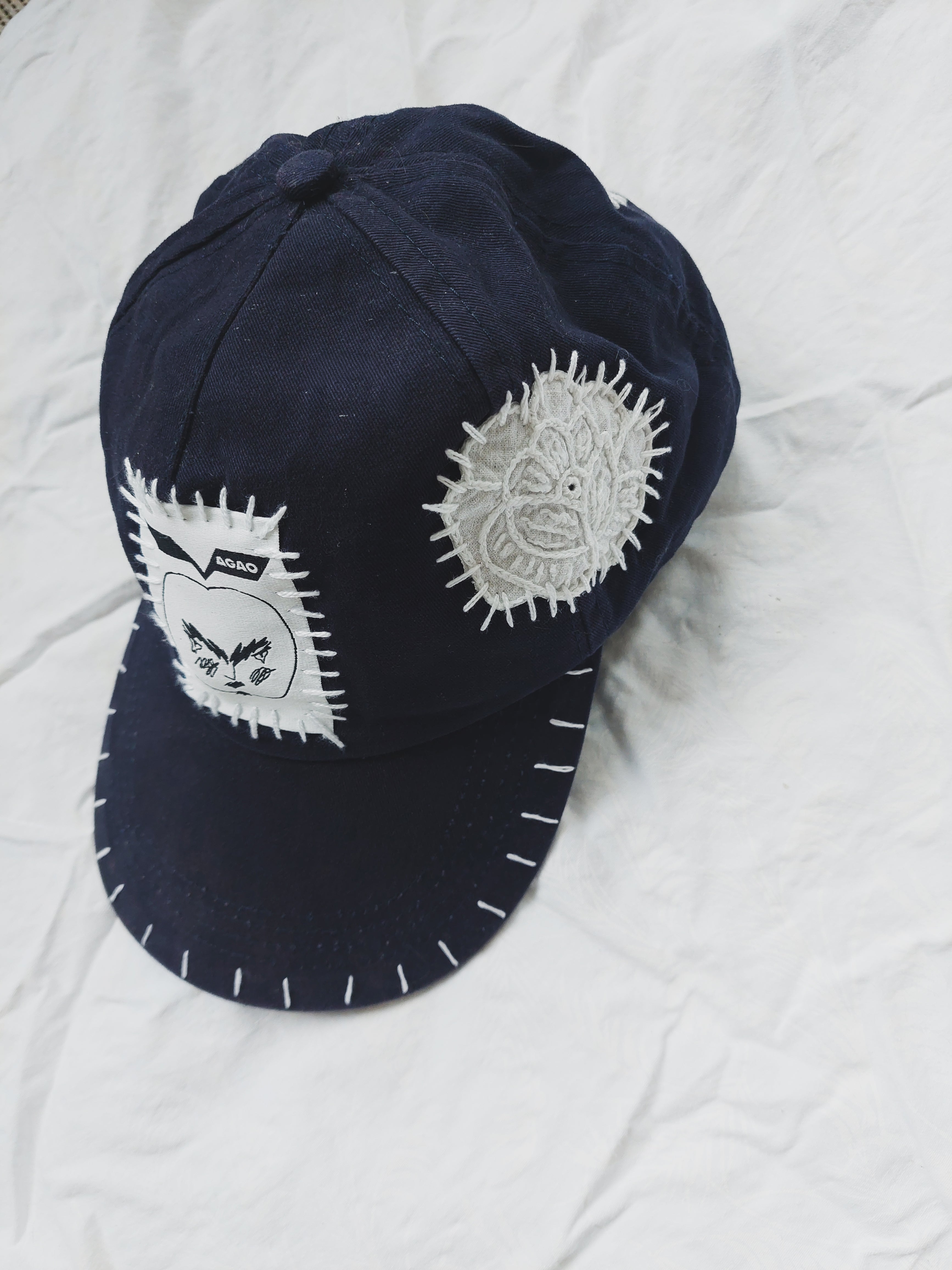 upcycled vintage hat