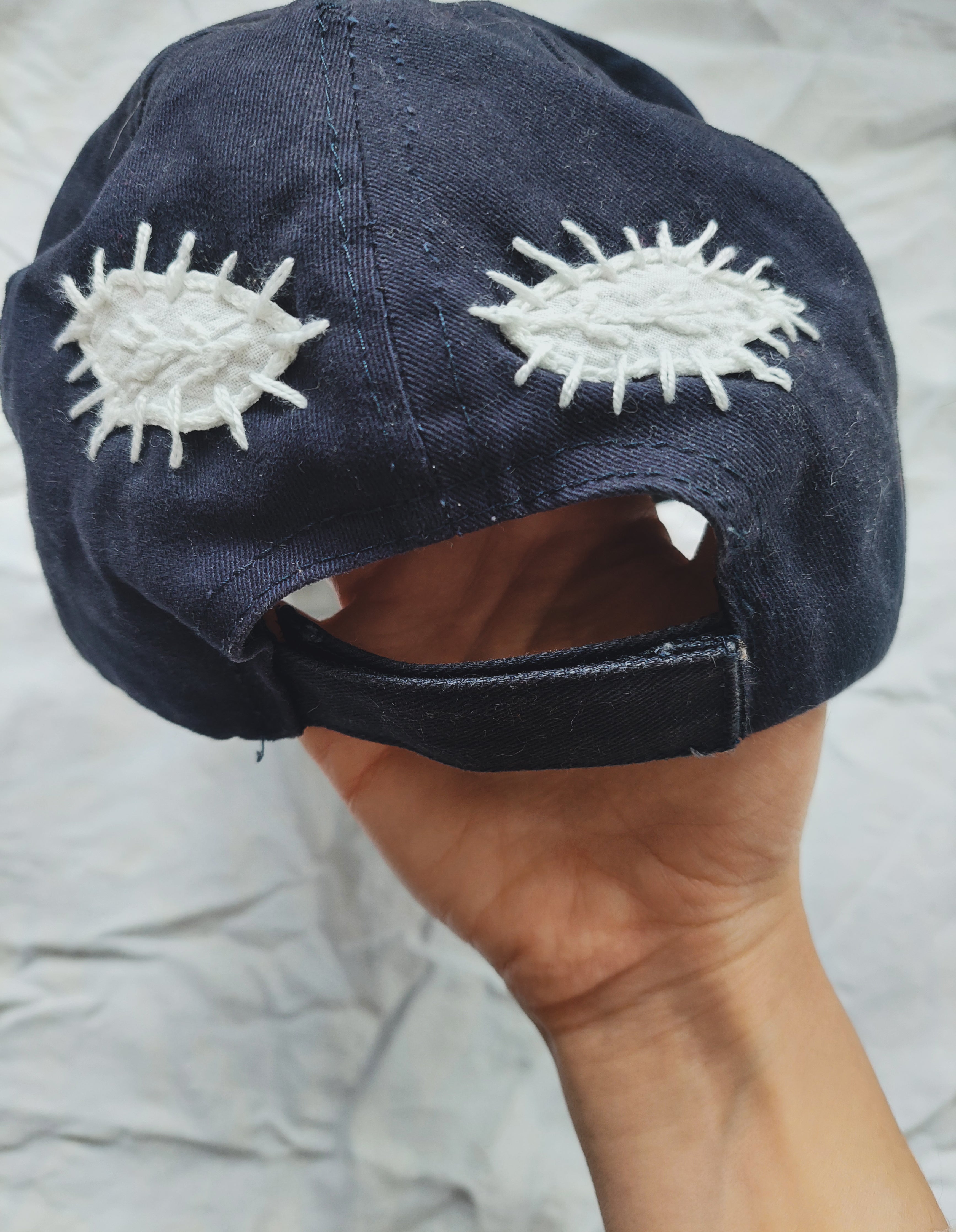 upcycled vintage hat