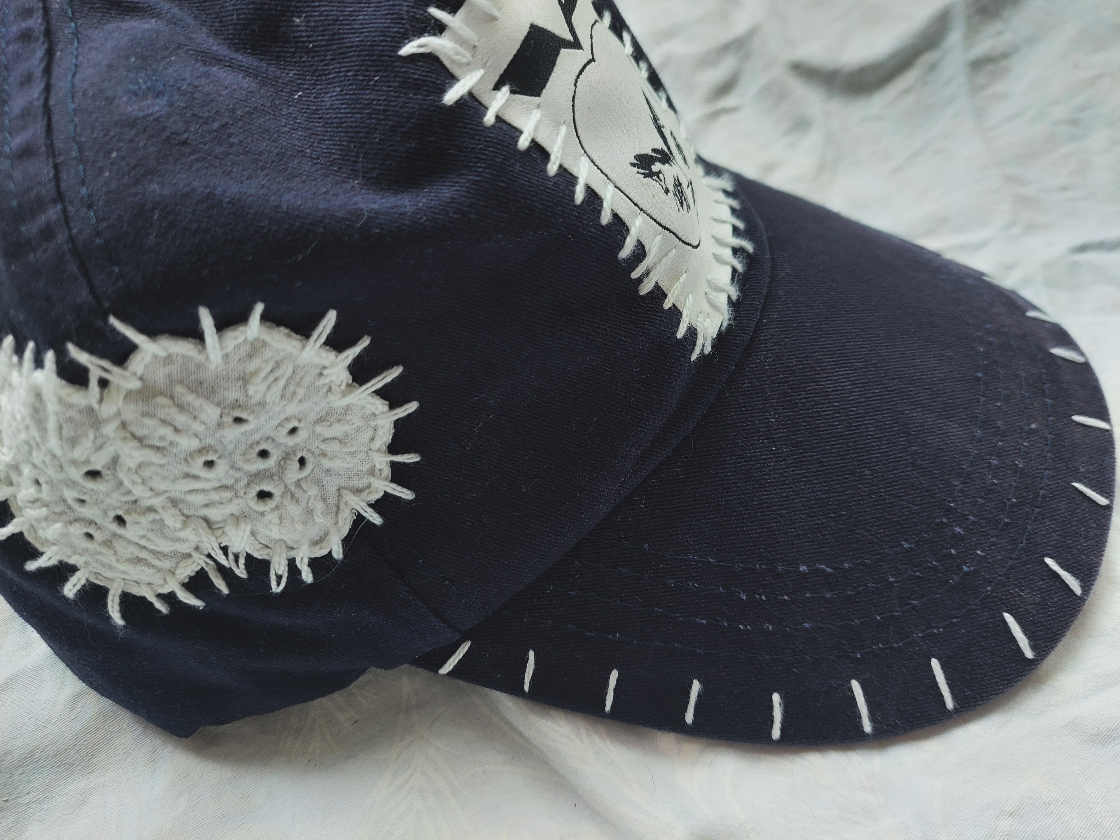 upcycled vintage hat