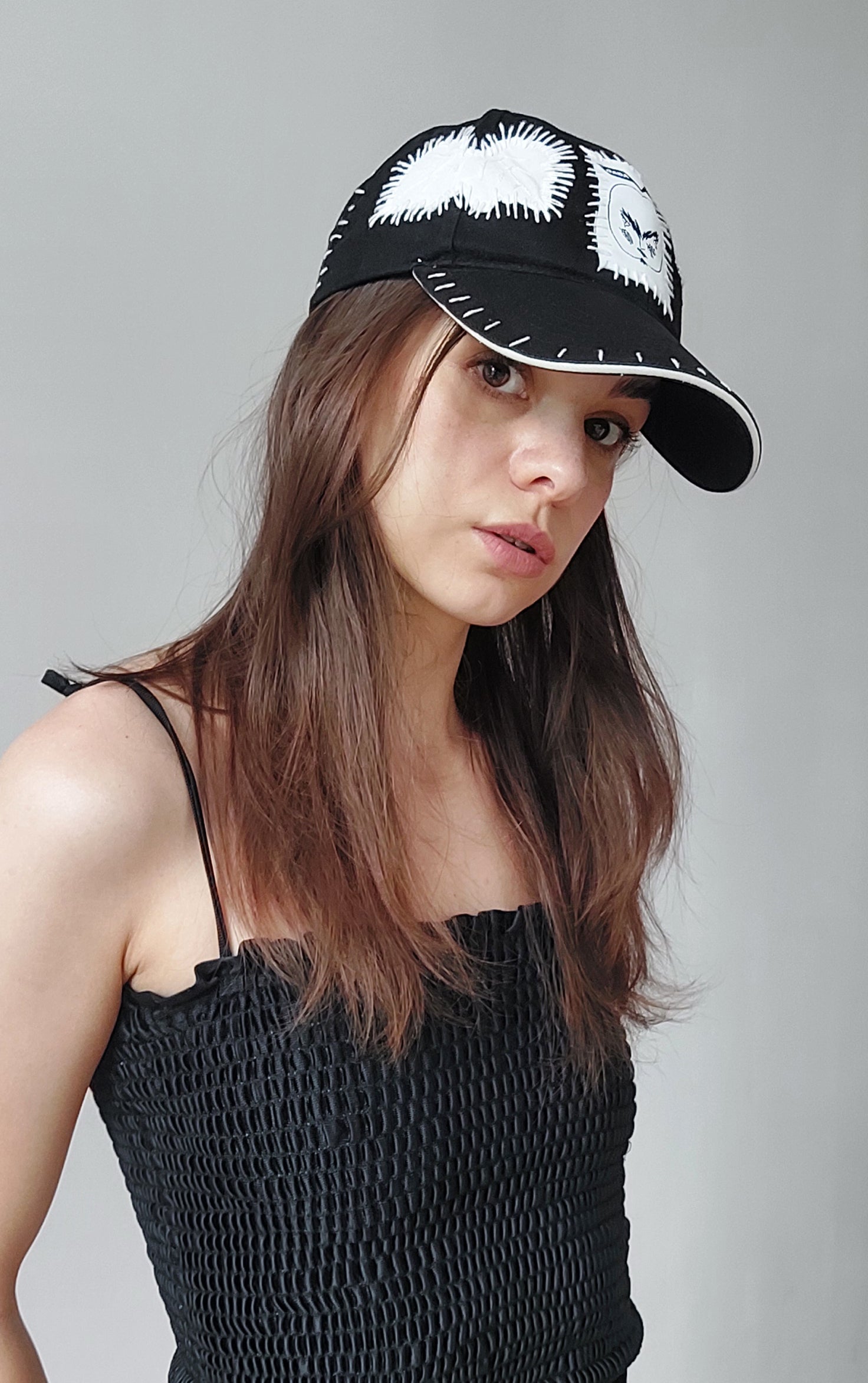 upcycled vintage hat