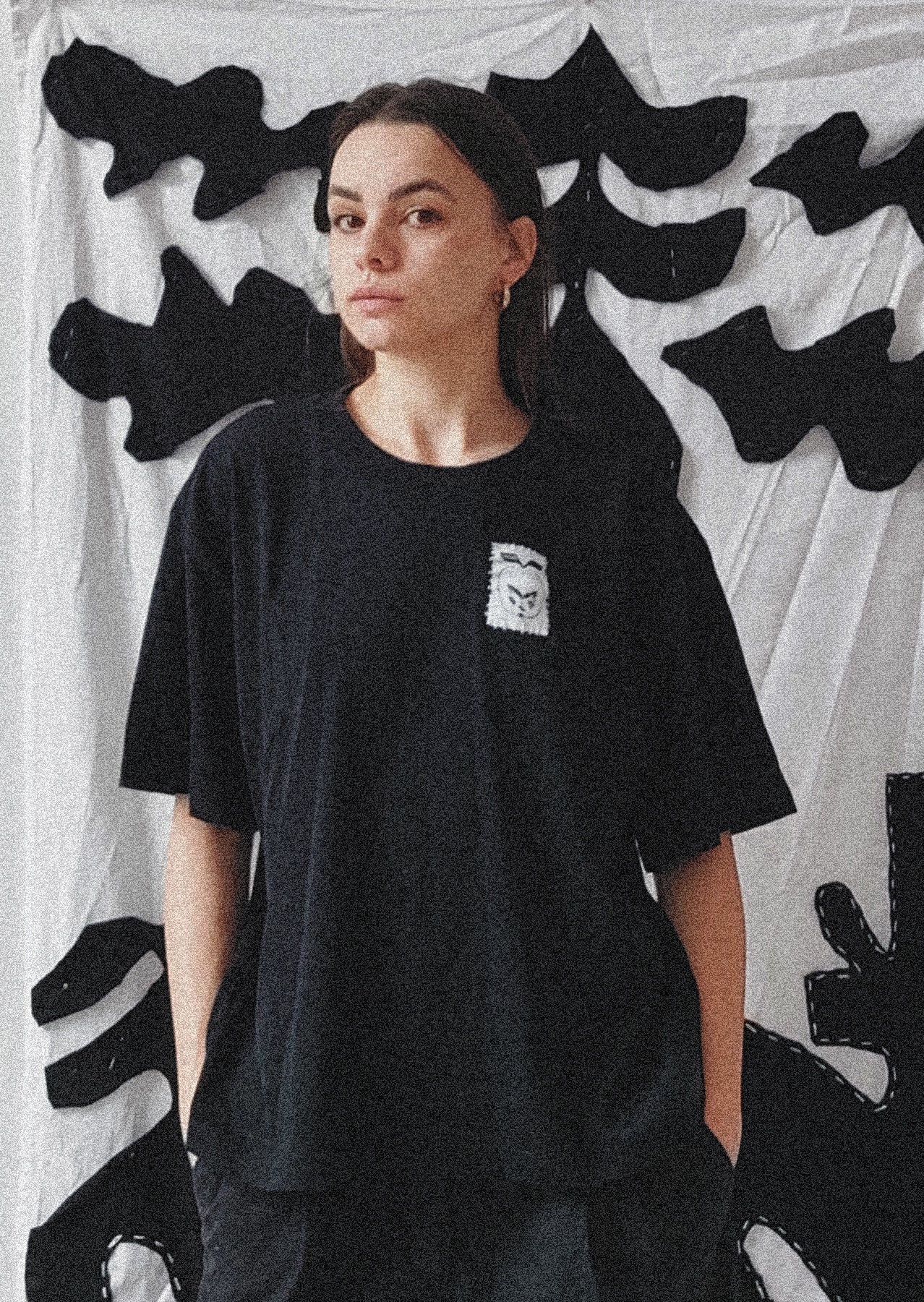 boxy t shirt M