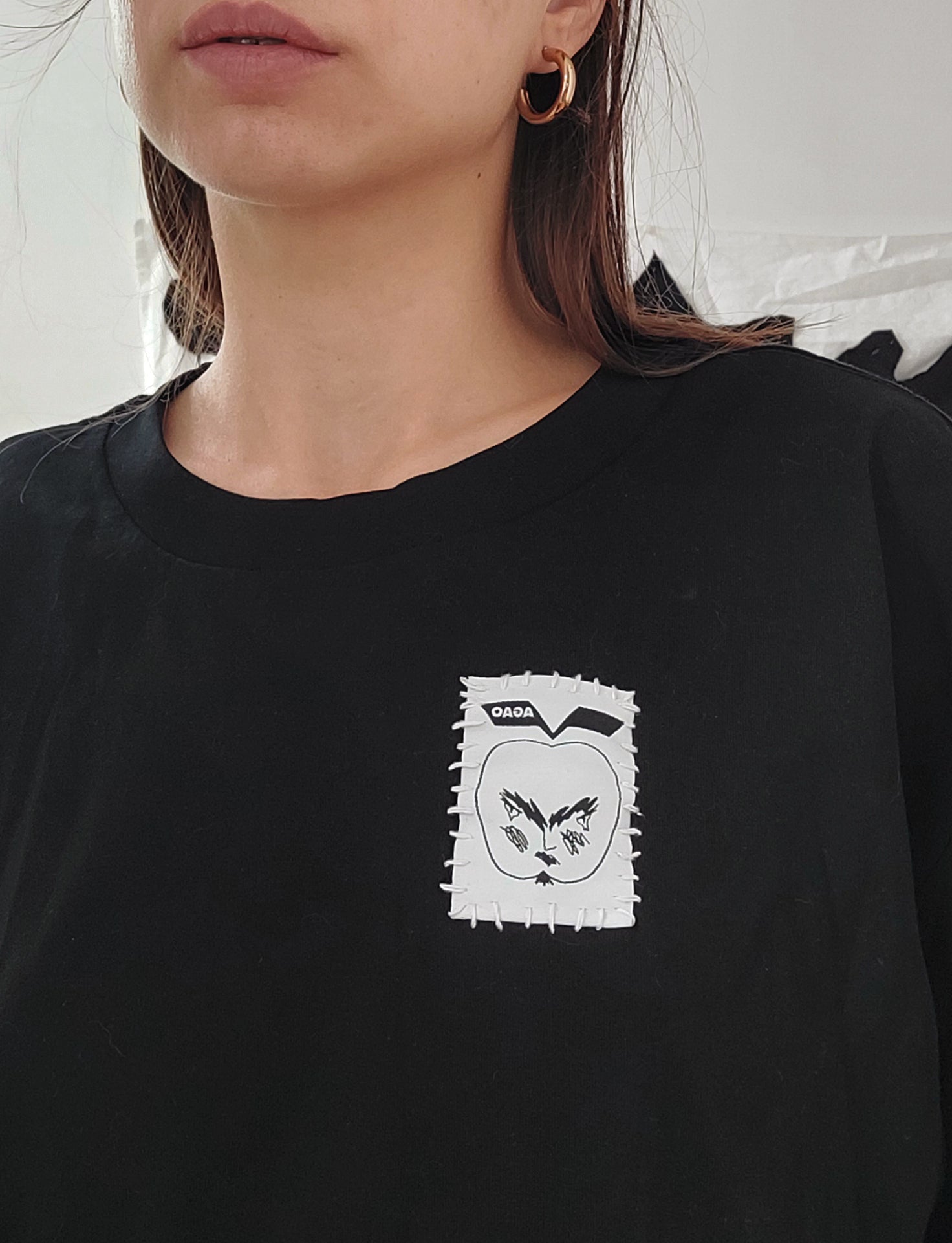 boxy t shirt M