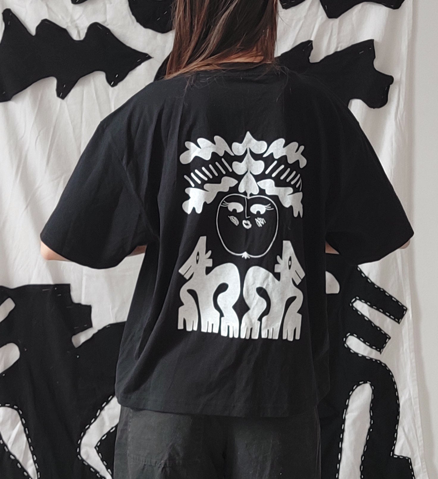 boxy t shirt M