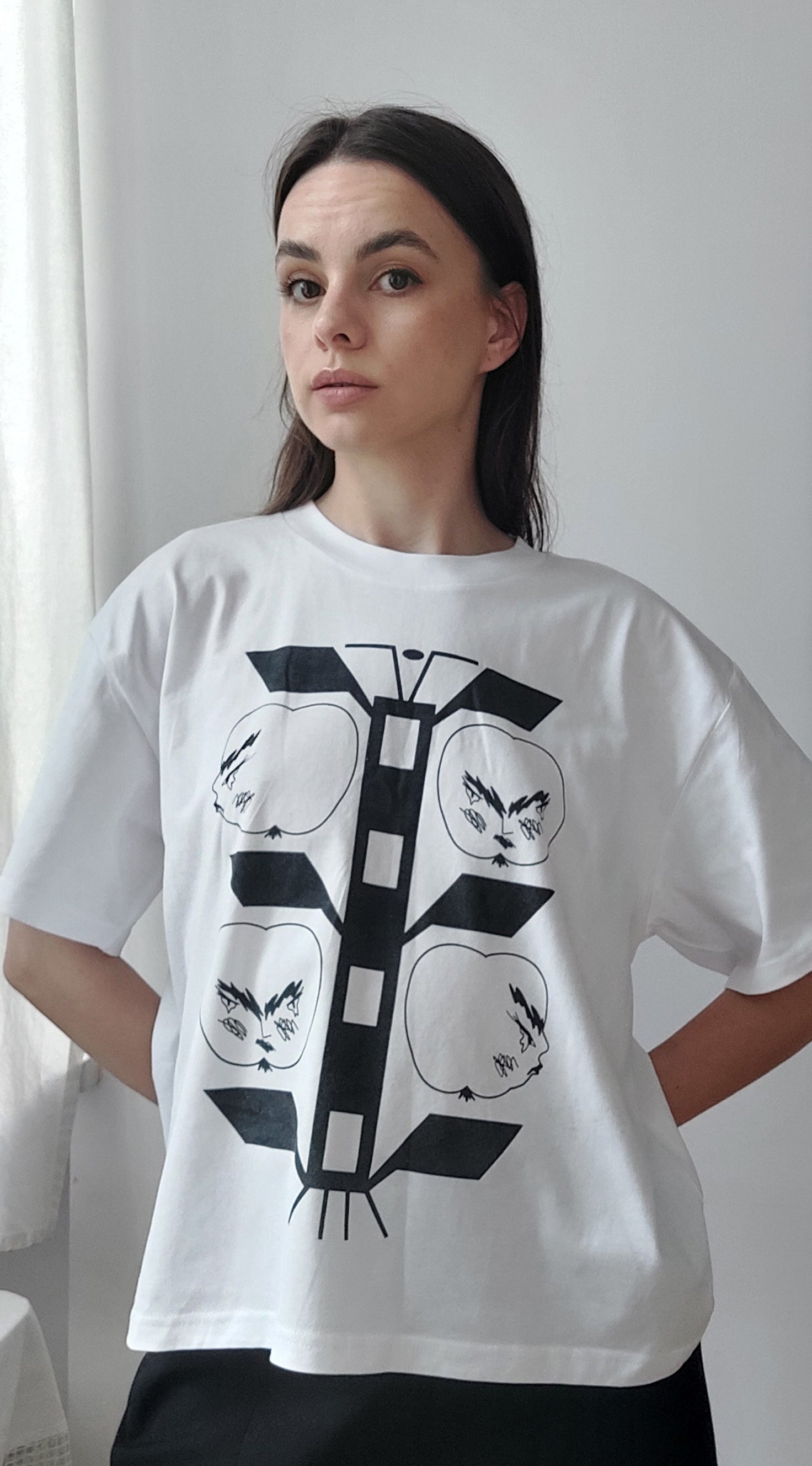 boxy t shirt M